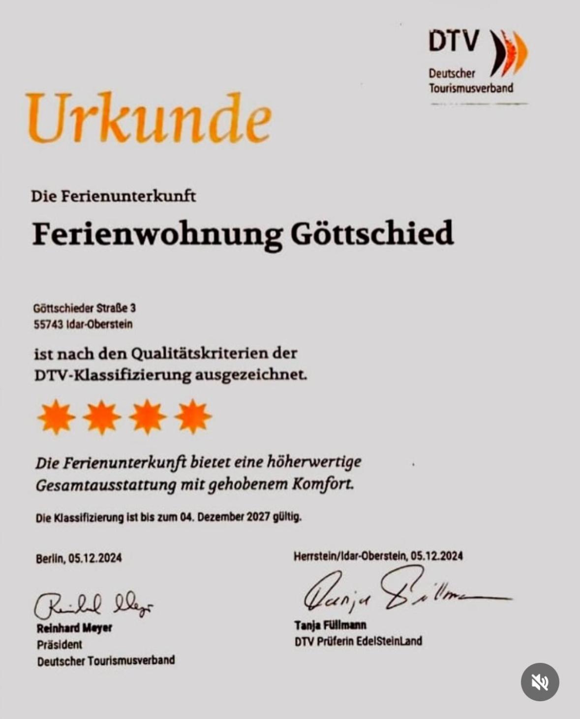 Ferienwohnung „Goettschied“ Idar-Oberstein Luaran gambar